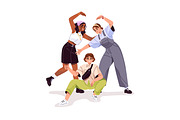 Happy friends groups, friendship set, a Person Illustration by PaperTrident (Thumbnail 2 of 5)