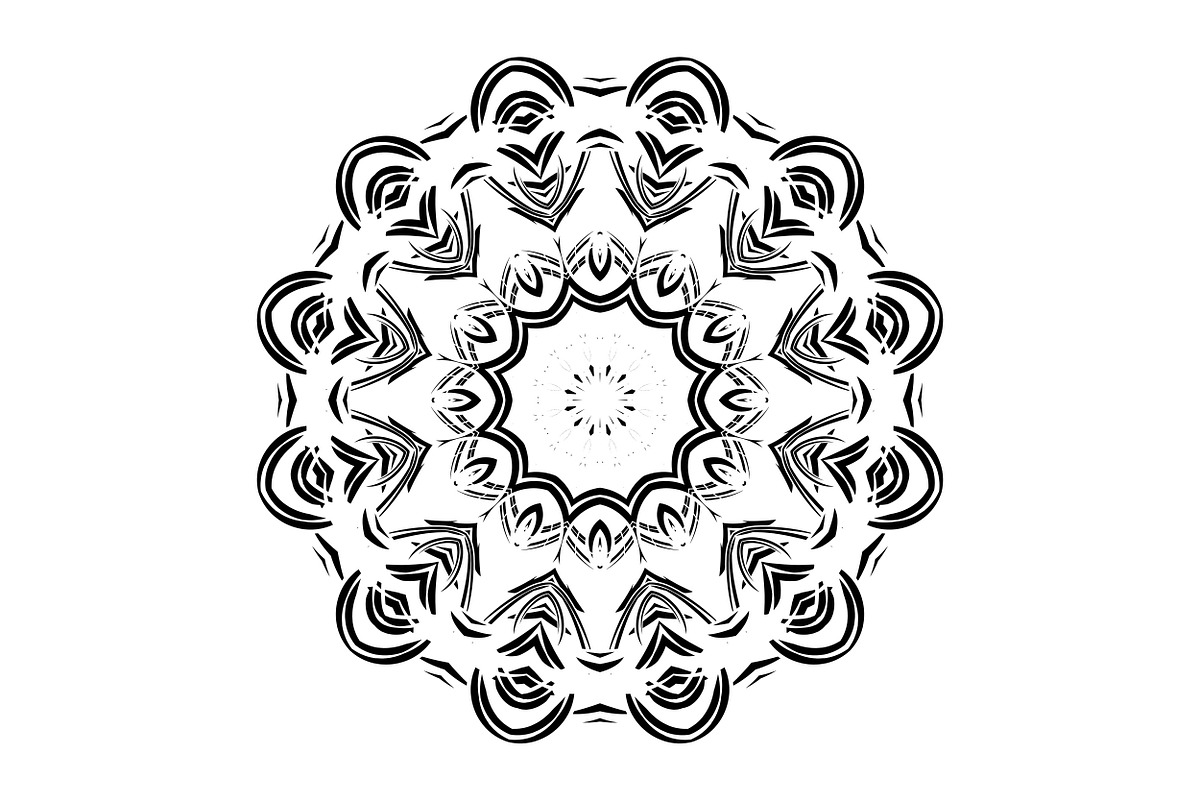 High Quality Mandala Clipart Bundle, a Decorative Illustration by NJ Himel (Photo 75 of 103)