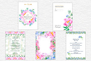 Watercolor Flower Garden Collection, an Illustration by SunnJaneArt (Thumbnail 12 of 14)