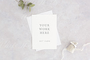 BUNDLE: 5x7 stationery mockup pack, a Print Template by White Hart Co. (Thumbnail 6 of 9)