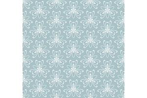 Floral Seamless Vector Pattern, a Decorative Illustration by FineArtStudio