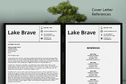 Lake Brave Resume CV 5 Pack, a Resume Template by Stand Out Shop (Thumbnail 5 of 6)