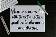 Night | Script Font, a Handwritten Font by Scratchones (Thumbnail 3 of 9)