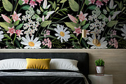 Floral Pattern, a Background Graphic by Yulia Ogneva (Thumbnail 5 of 7)