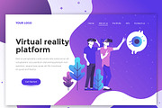 Landing page templates, a Templates & Theme by Creative Graphics (Thumbnail 11 of 12)