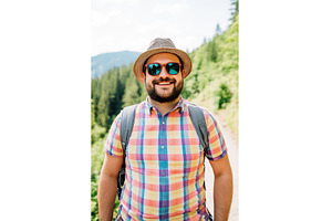 Cheerful Man Wearing Sunglasses and, a Sports & Recreation Photo by Lermont51