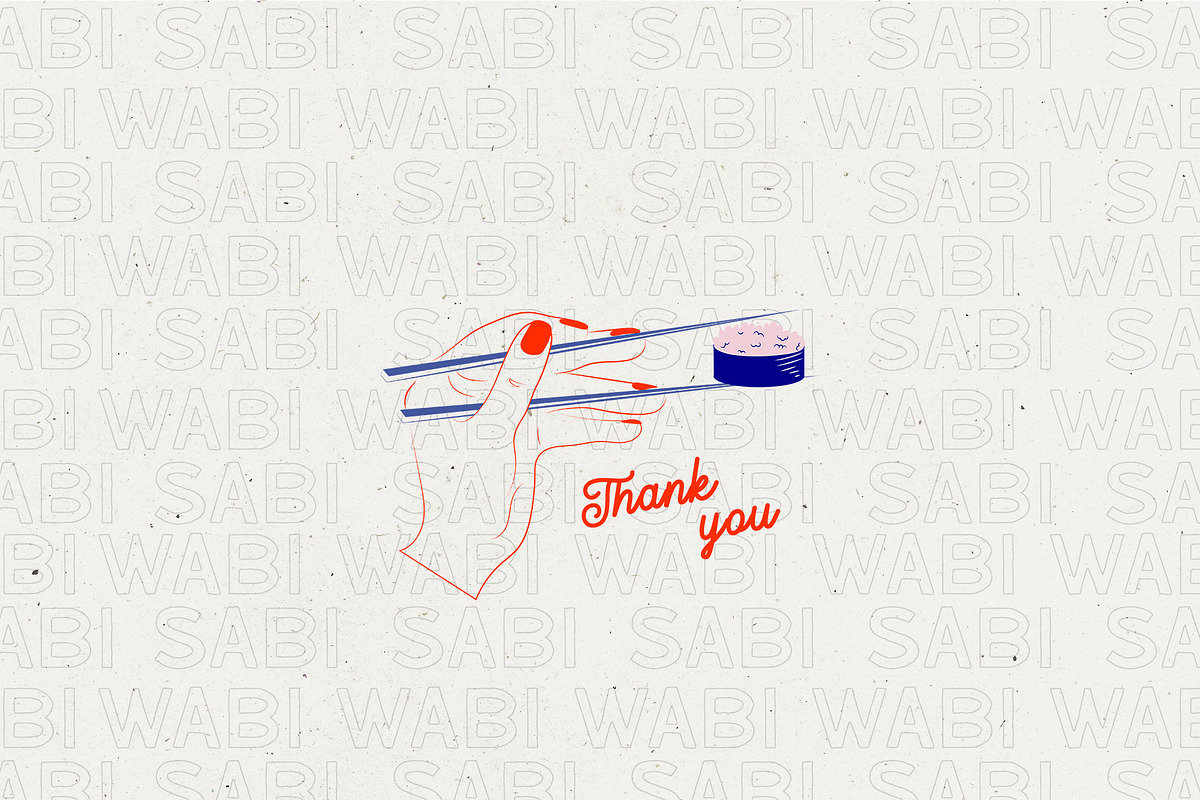 Wabi Sabi Wall Art, a Decorative Illustration by Mio Buono (Photo 10 of 10)
