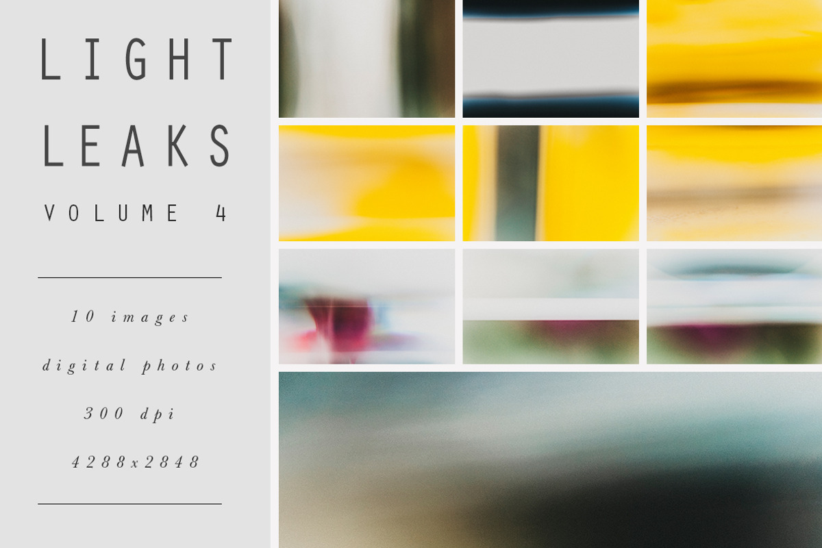 Light Leaks Bundle | 50 Images, an Abstract Photo by Melanie Helena (Photo 7 of 8)
