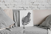 Cats Vector Set, an Illustration by Retro Machine (Thumbnail 3 of 21)