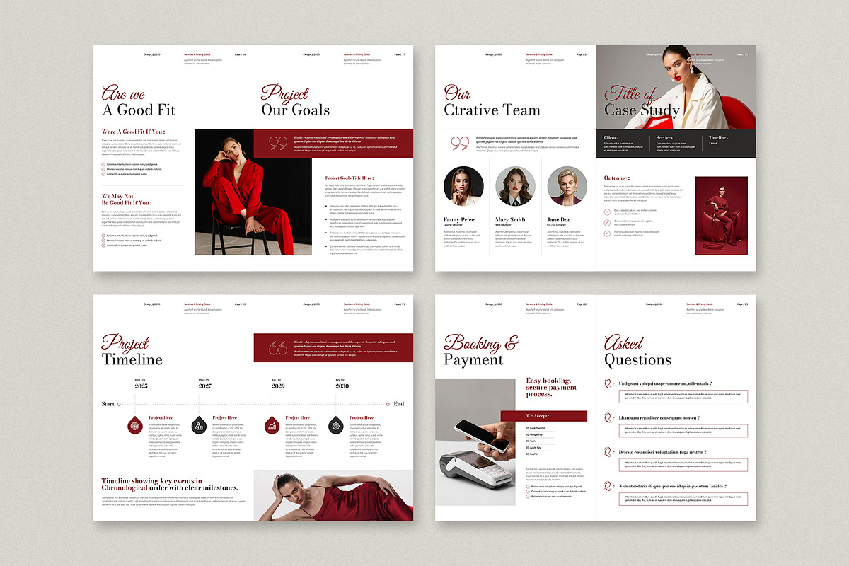 Services and Pricing Guide Template, a Brochure Template by Cleffon_Graphic_Studio (Photo 6 of 7)