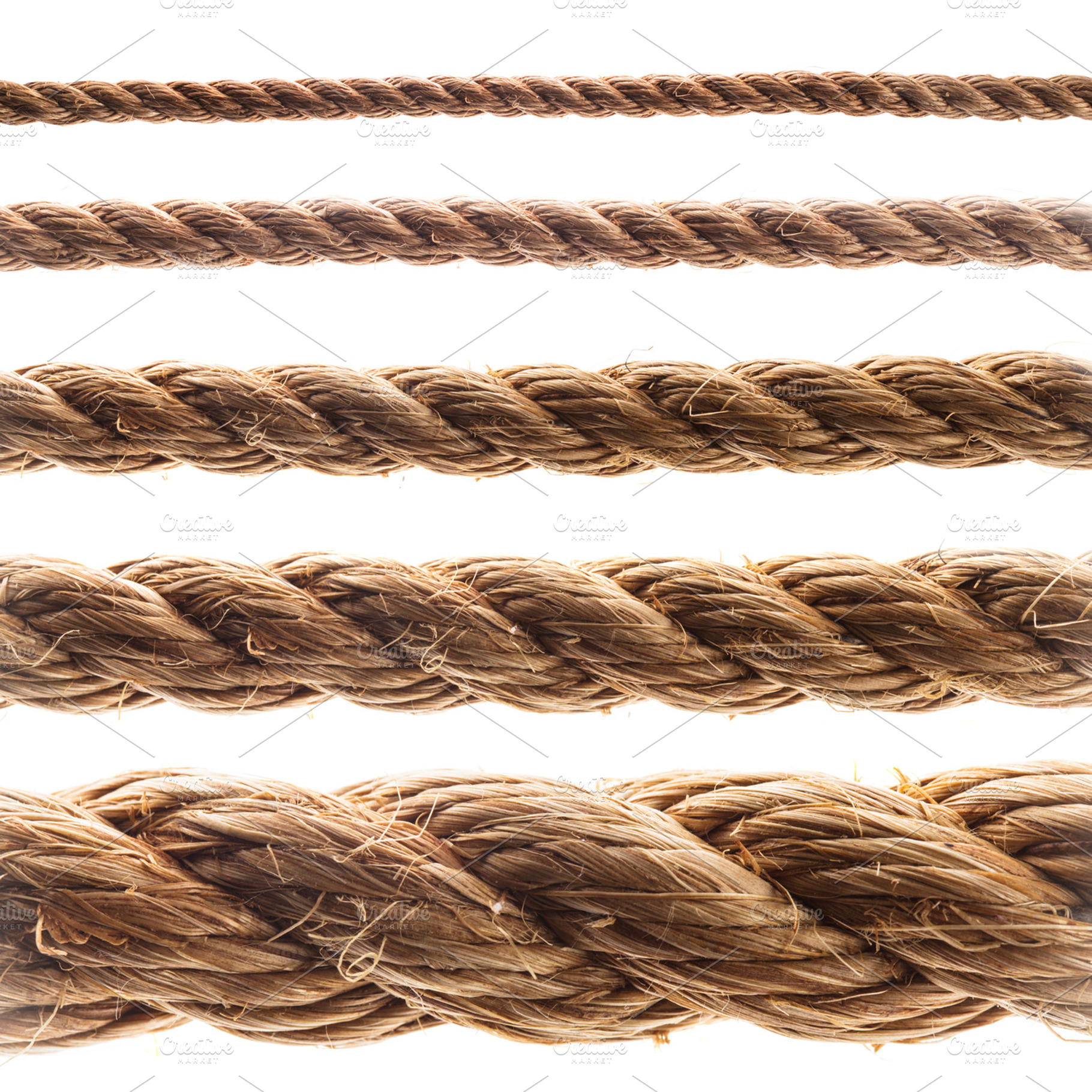 Rope isolated featuring background, border, and brown, an Abstract Photo by oksix