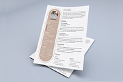 SleekCanvas: Minimal Modern Resume, a Resume Template by Annudesign (Thumbnail 2 of 4)