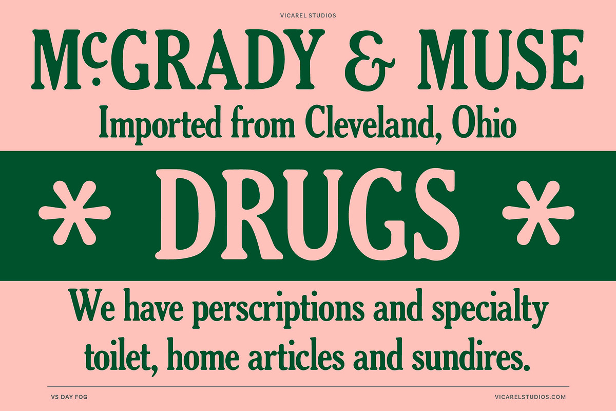 Day Fog – Hand drawn Vintage Serif, a Serif Font by Vicarel Studios (Photo 5 of 12)