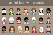 Flat Icons With People, an Icon by Gurza SHOP (Thumbnail 2 of 5)