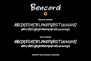 Bencord - Editorial Handwriting Font, a Handwritten Font by Graphicfresh (Thumbnail 10 of 10)