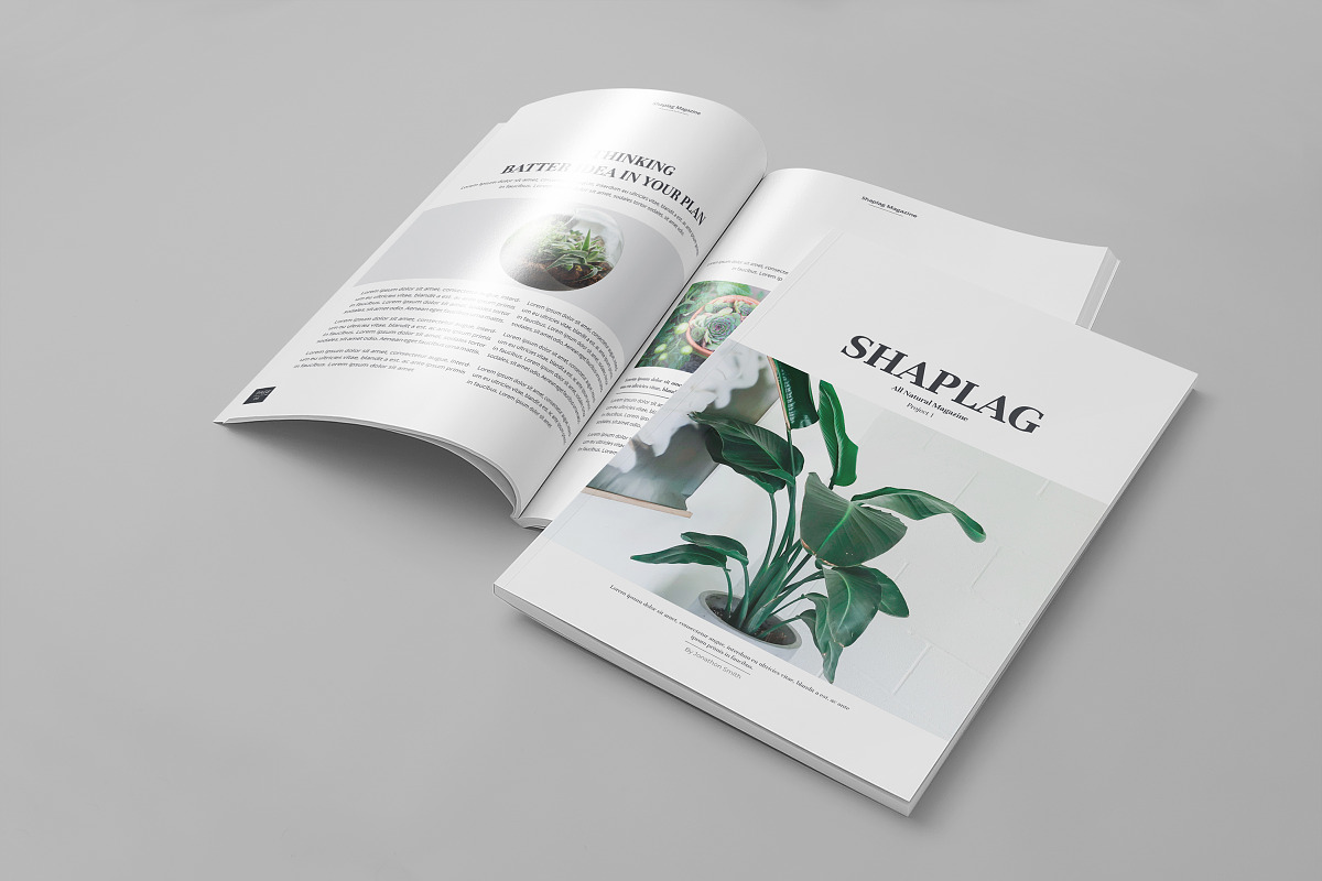 Magazine Layout Template, a Magazine Template by obidullah_01 (Photo 2 of 9)