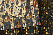 Egyptian Seamless Digital Papers, a Pattern Graphic by Gonez Studio (Thumbnail 2 of 8)