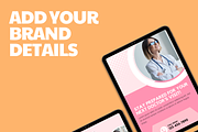 HEALTHCARE SOCIAL MEDIA TEMPLATE, a Social Media Template by Local Marketing Templates (Thumbnail 6 of 10)
