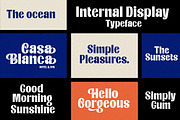 Internal Display, a Sans Serif Font by Typehill (Thumbnail 2 of 10)