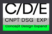 Alphazet Font-Family, a Sans Serif Font by Type Forward (Thumbnail 7 of 8)