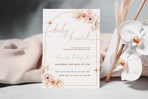 Wedding Stationery Mockup, 5x7 Card