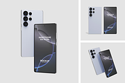Smartphone S25 Ultra Mockup, an Android Mockup by Cekal_std (Thumbnail 1 of 4)