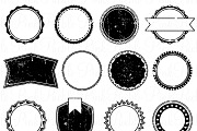 Stamps Clipart & Vectors 2, an Illustration by PinkPueblo (Thumbnail 2 of 2)