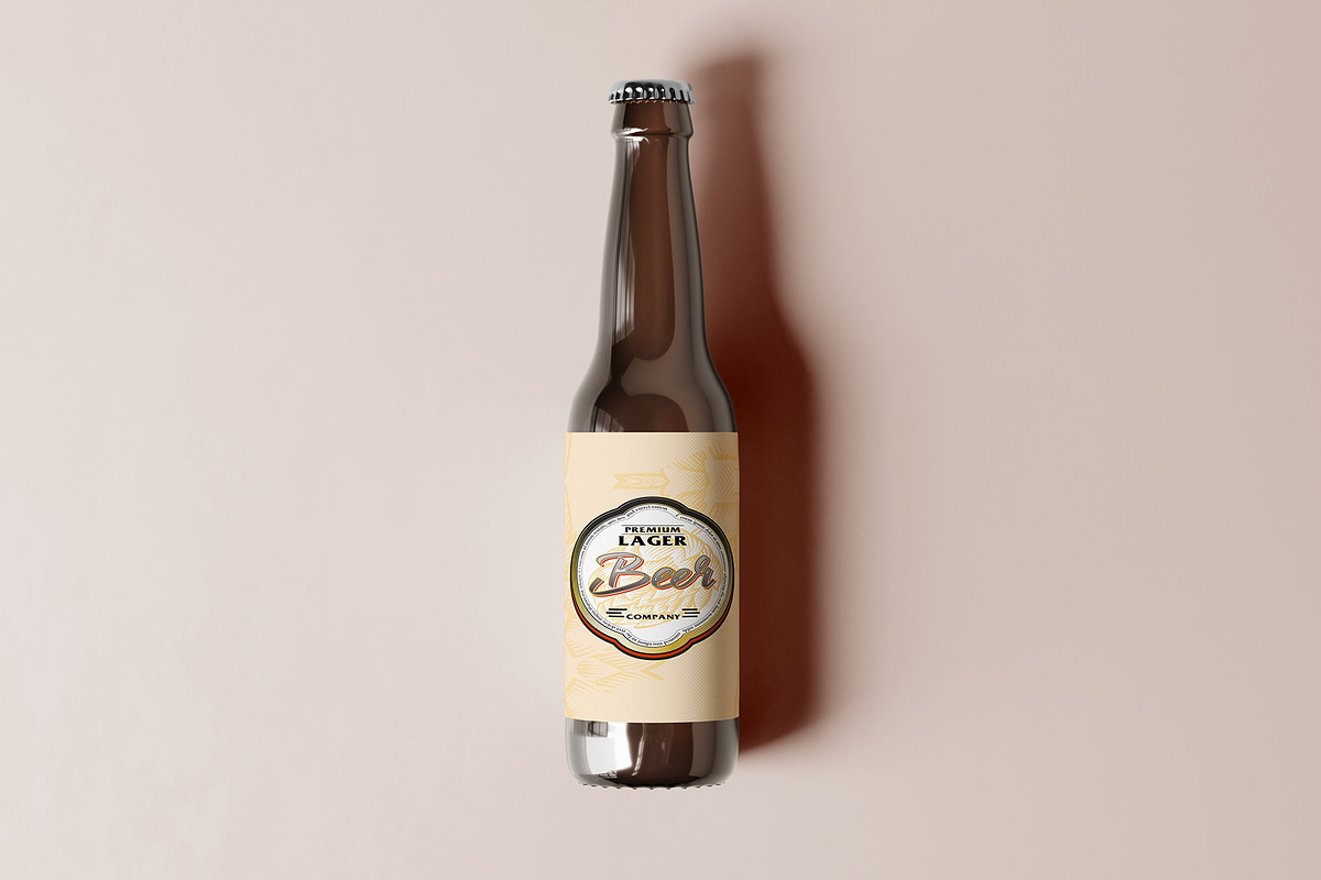 Beer Bottle Mockup, a Product Mockup by Designbuys (Photo 4 of 10)