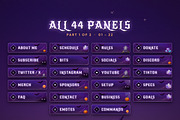 Halloween Twitch & Kick Panels, an Object Graphic by Gear Store (Thumbnail 2 of 7)
