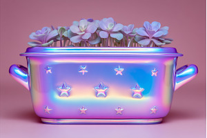 The image shows a plastic box filled, a Food & Drink Photo by ZinetroN