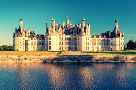 The royal chateau de chambord stock photo containing ancient and attraction, an Architecture Photo by Lopatin Photo