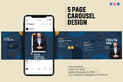 LinkedIn/Instagram Carousel Kits, a Social Media Template by Sharifull11 (Thumbnail 1 of 2)