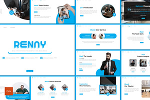 Renay - Powerpoint Template, a Presentation Template by inspirasign