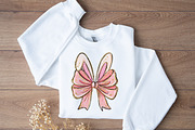 Pink Bow clipart. Easter coquette, a Seasonal Illustration by LoLoArt (Thumbnail 3 of 3)