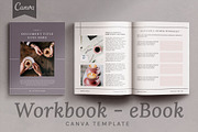 Course Creator Workbook eBook Canva, a Magazine Template by Studio Sugoi (Thumbnail 1 of 10)