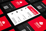 Modern Corporate Business Card CM007, a Business Card Template by annozio (Thumbnail 4 of 4)