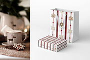 Gingerbread Cookies Joy Pattern, a Pattern Graphic by MouseGrey (Thumbnail 2 of 5)