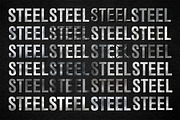20 Metal Photoshop Layer Styles preview 5