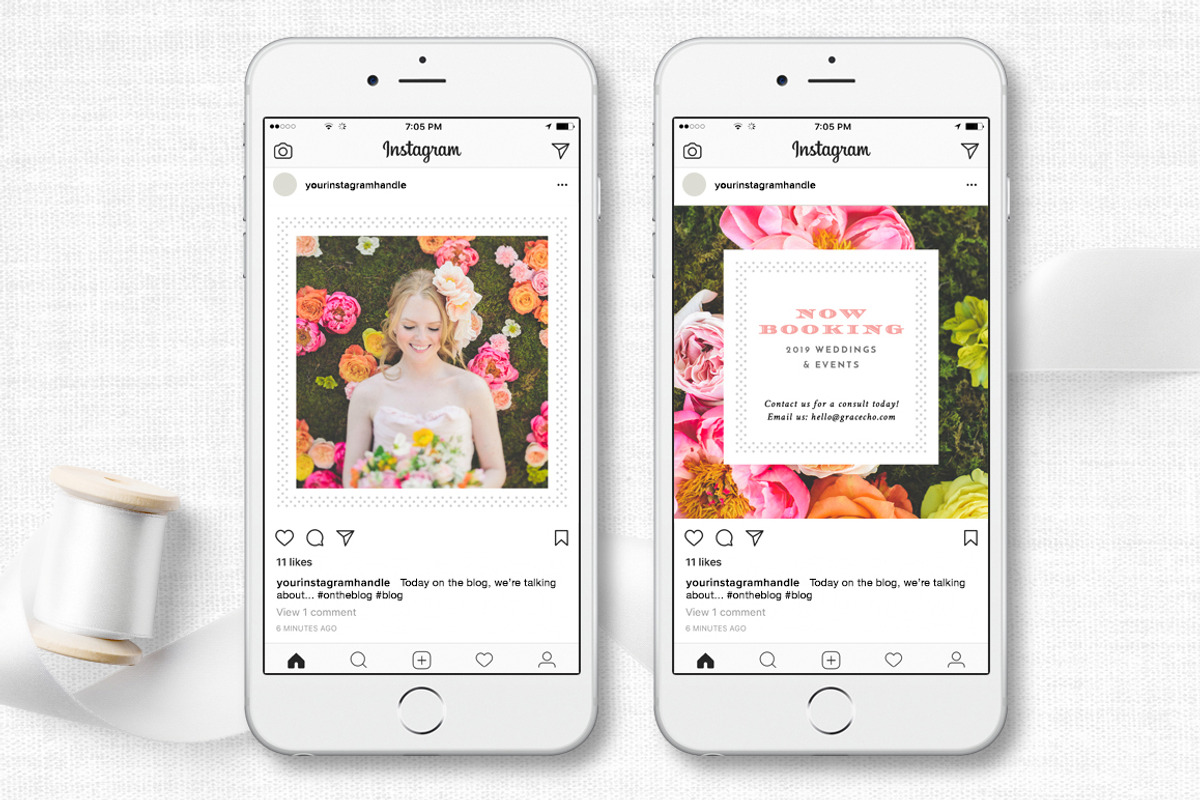 Vintage Social Media Pack + BONUS, a Social Media Template by The Proper Type™ (Photo 2 of 6)