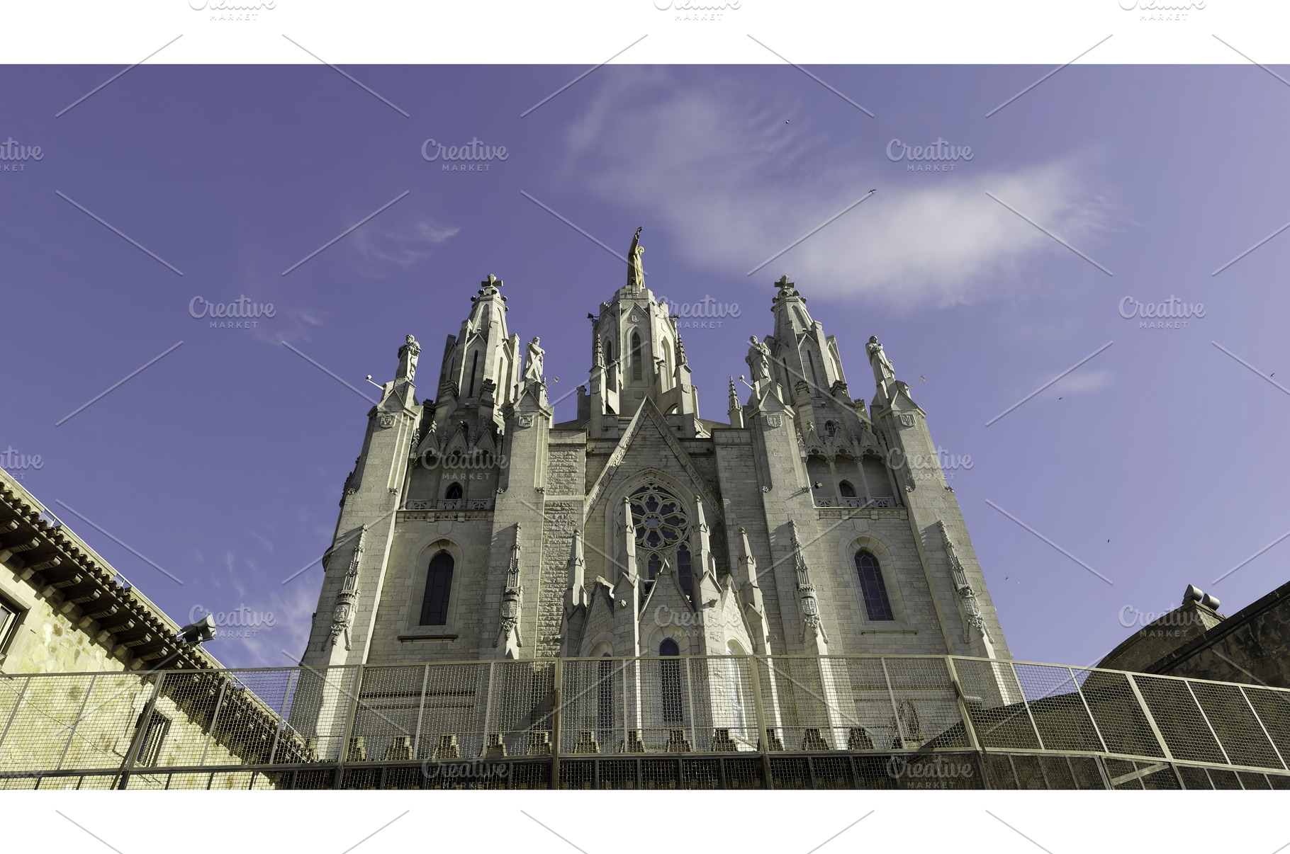 Temple expiatori del sagrat cor, an Architecture Photo by Media Whale Stock