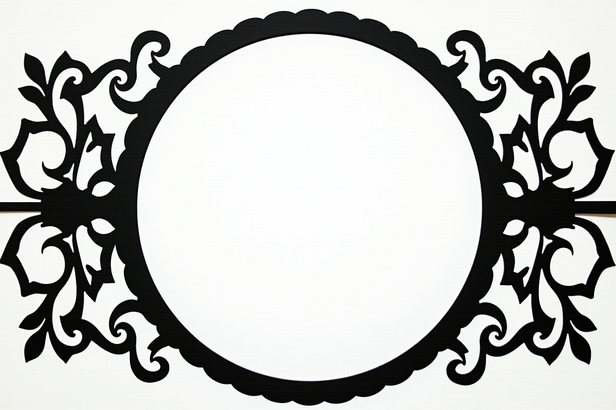 Minimalist Floral Wreath Designs, an Illustration by hafijul (Photo 2 of 9)