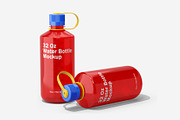 Narrow Mouth Water Bottle Vol.2, a Packaging Mockup by Akebareee (Thumbnail 7 of 7)