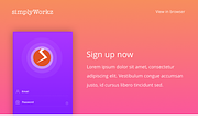 5 Email Templates Bundle Sketch, an Email Template by simplyWorkz (Thumbnail 3 of 6)