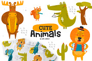 Cute Animals - Music Band, an Animal Illustration by Sumacj (Thumbnail 1 of 6)