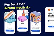 Airbnb Realistic Isometric 3D Icon, a Cars & Vehicle 3D Model by orenjidesign (Thumbnail 5 of 8)