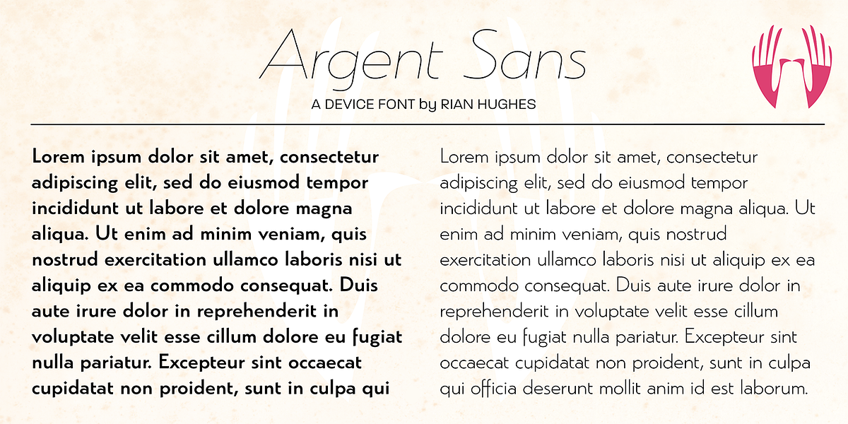 Argent, a Sans Serif Font by Device (Photo 7 of 9)