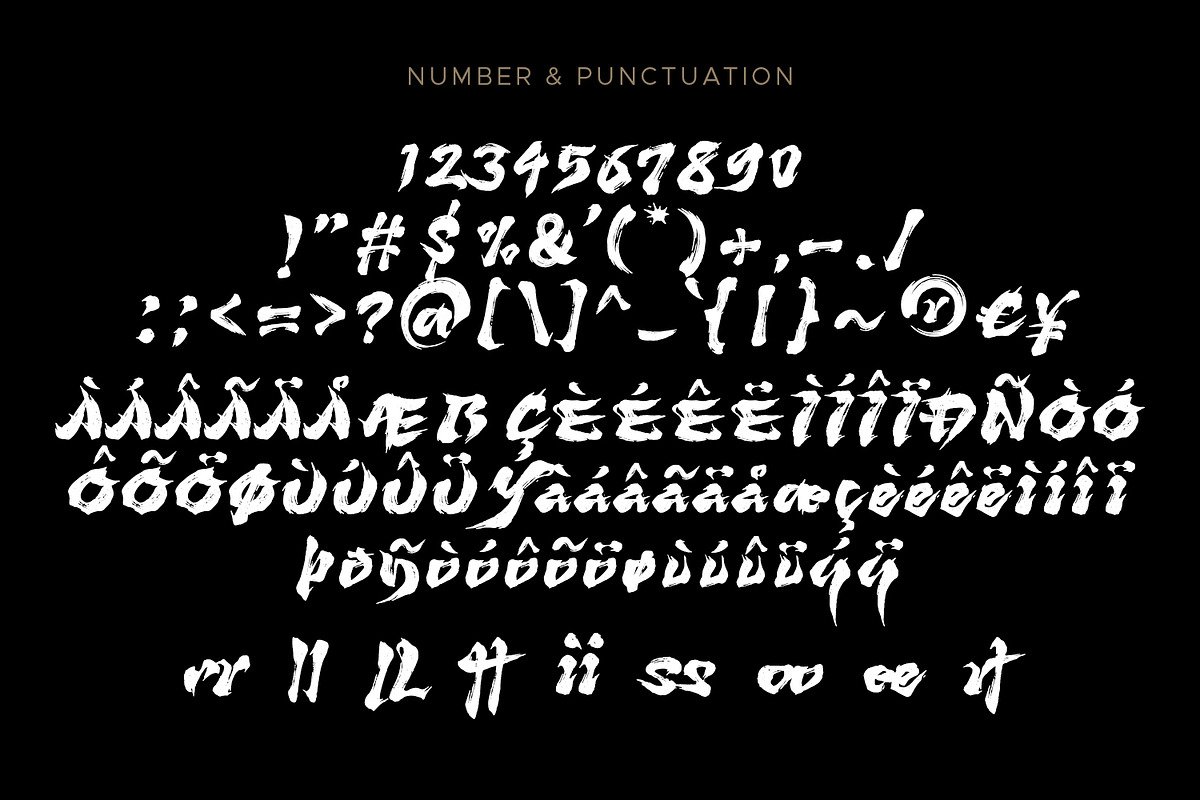 Benitsuki - Display Brush Font, a Handwritten Font by tkzgraphic (Photo 5 of 10)
