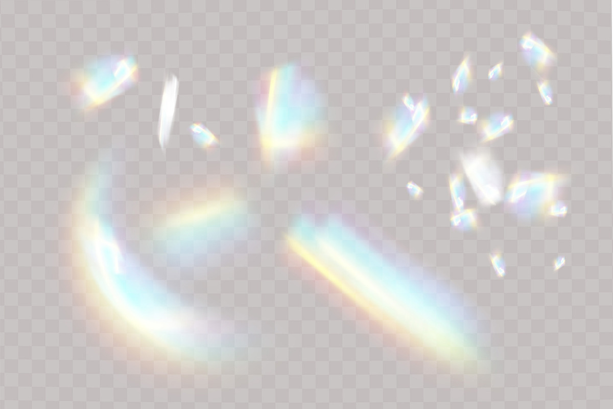 Set of prysm overlay, a Texture Graphic by ViсkyArtDesign