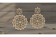 Floral Charm Earring Files, a Graphic by hafijul (Thumbnail 4 of 11)