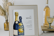Champagne Charm -Watercolor clipart, a Decorative Illustration by ThaismotaCreativeCo (Thumbnail 3 of 6)
